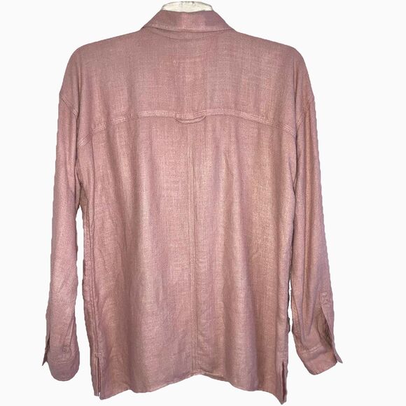 AMERICAN EAGLE OUTFITTERS S AHH MAZINGLY SOFT Flannel Shirt Jacket Top Shacket - Picture 3 of 5